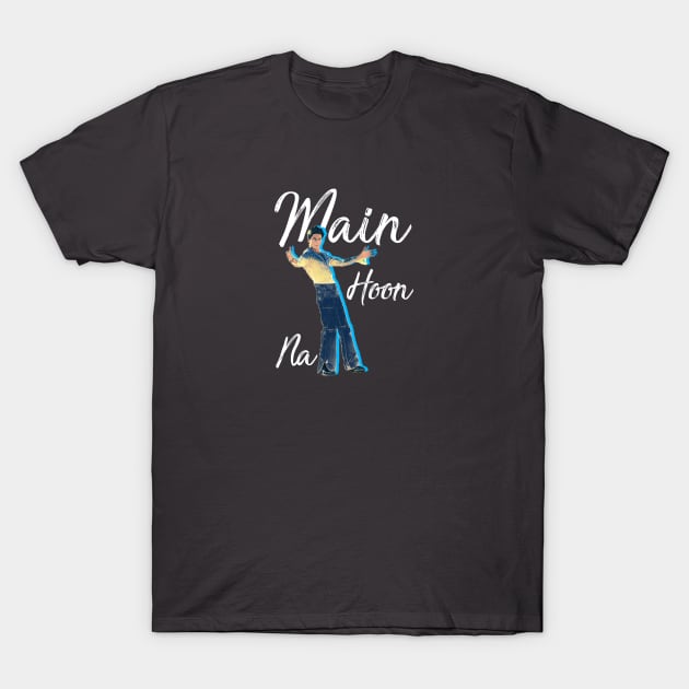 Main Hoon Na | Shahrukh Khan T-Shirt by Jotted Designs